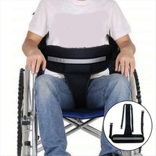 Adjustable Wheelchair Safety Belt Fixing with Front Cushion Harness Strap