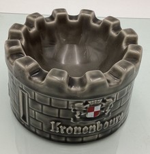 Vintage KRONENBOURG Castle Design Ceramic Ashtray Wade England Collectable 3