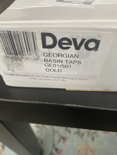 Deva GE01-501 Georgian Gold Lever Basin Taps