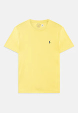 Polo Ralph Lauren Custom Slim Fit Crew Neck T-Shirt Yellow Mens Size Medium
