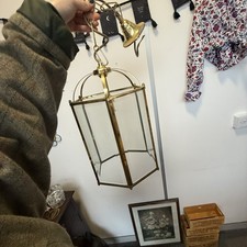 Vintage Hexagonal Brass