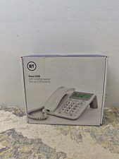 BT Décor 2200 Corded Landline House Phone, Phonebook, Handsfree, Mute Button, 1