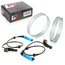 2x ABS Sensor and ABS Ring Set