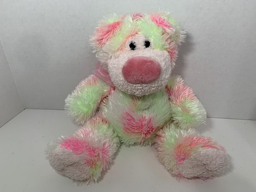 Golden bear pink green - co,