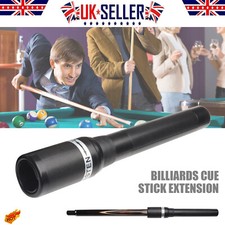 Snooker Cue Extension-Push On Snooker Cue Extension - British Extenda Black UK