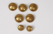 Lot 7 military buttons