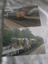 2 6x4 Photos of GBRF Class 66-66770 at Spondon