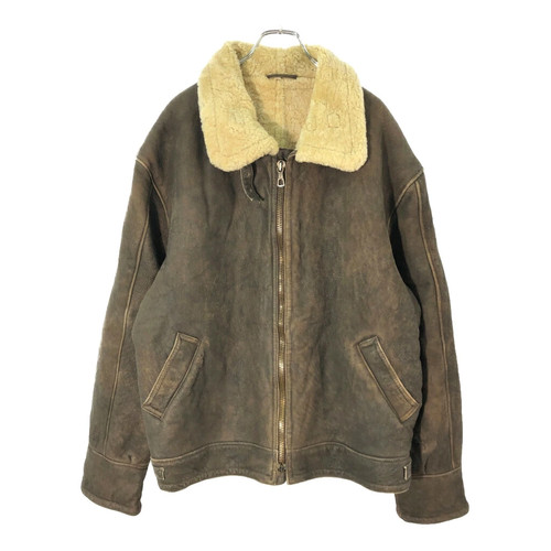 Flight leather jacket - b-3,