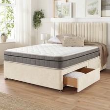 Plush divan bed set - plush,
