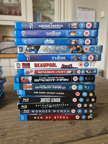 Blu rays mixed marvel and - blu-rays,