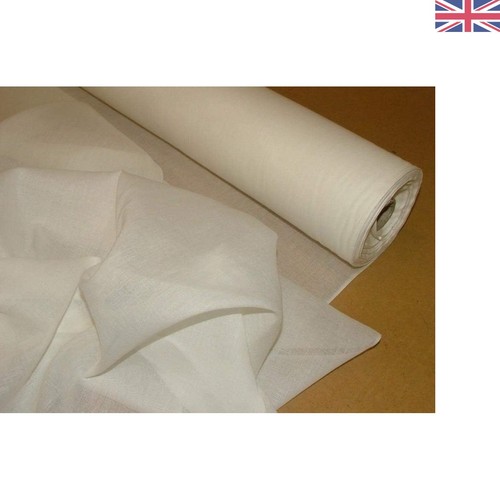 Off white muslin voile - white,