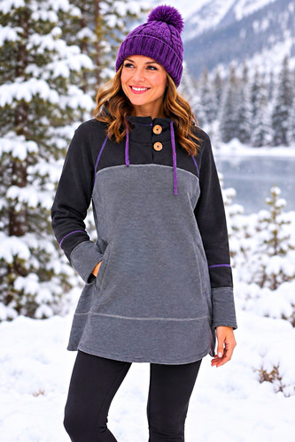 Prana two tone gray black - prana,