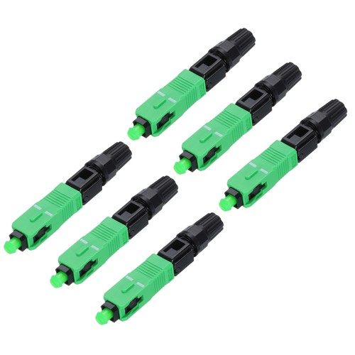 6pcs apc fiber - sc/apc,