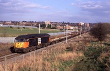 Original 35mm Railway Slide Class 56 56027 near Soho June 2001 + Copyright