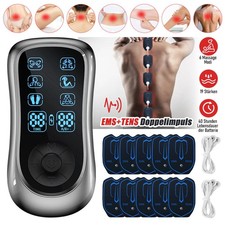 Electric Pulse Massager Tens Unit Muscle Stimulator Machine Therapy Pain Relief