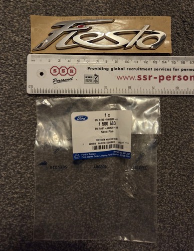 Genuine new ford fiesta - genuine, boot