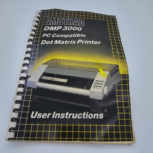 Amstrad dmp 3000 dot - amstrad,