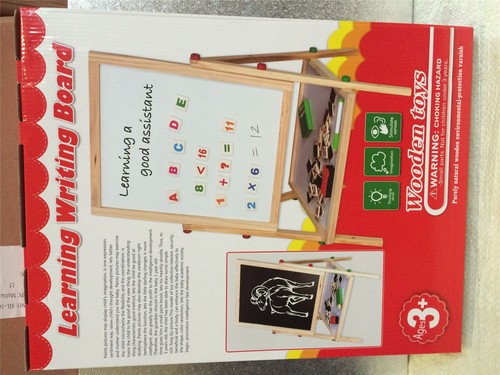 Double sided easel black - double,
