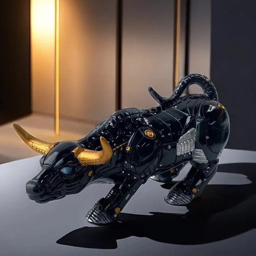 Wall street bull - wall,