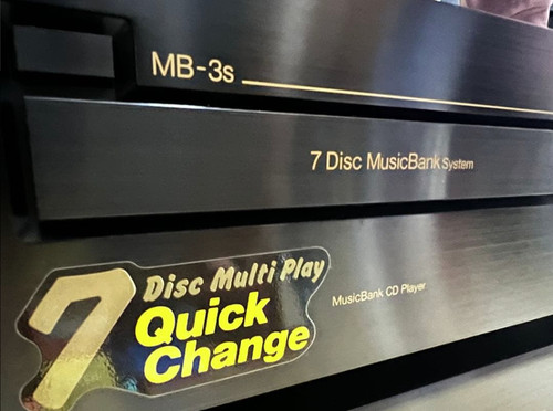 Nakamichi musicbank cd - nakamichi, mb-3s