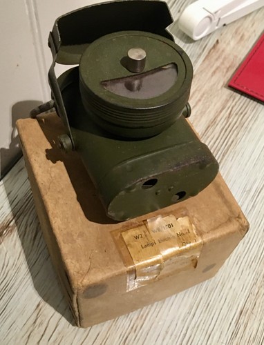 Ww2 black out lamp - out, electric