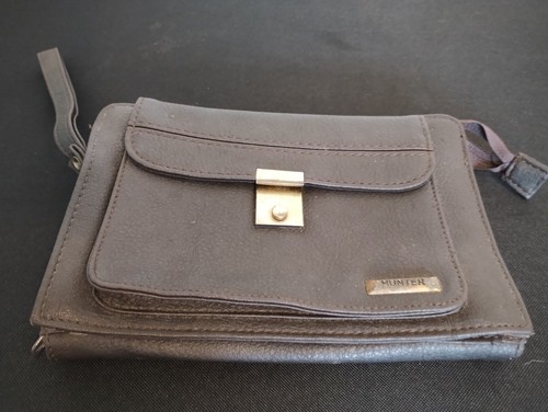 Vintage hunter brown - brown, leather