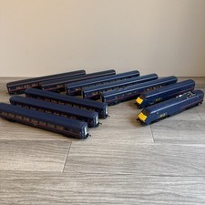 Hornby OO gauge class 91 GNER Loco & 8 Route of The Flying Scotsman MK4 coaches