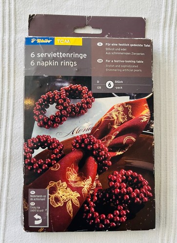 Set napkin rings - of, ~