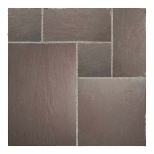 Autumn brown riven sandstone - autumn,