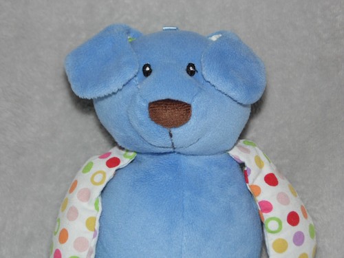 Mothercare puppy soft toy - , blue