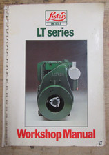 LISTER DIESELS LT SERIES WORKSHOP MANUAL - P/B - 2005