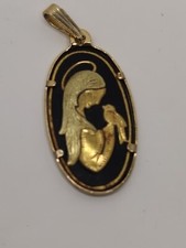 Vintage Damascene Madonna of