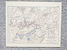 1848 Antique Map Showing the