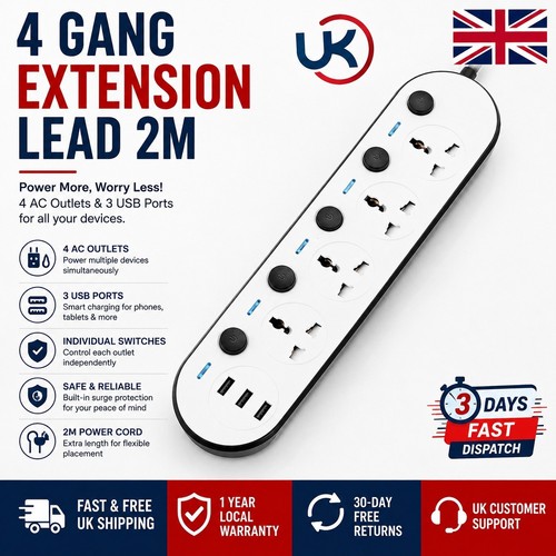 Gang universal socket - 4,