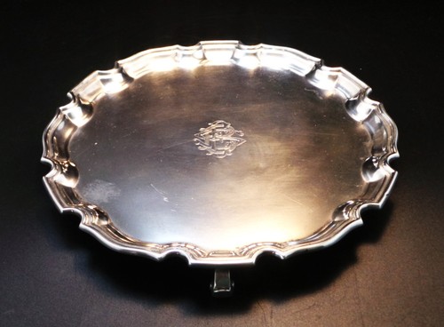 George silver salver hm - george, v