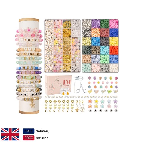 8500pc 6mm clay bead - bead, jewelry