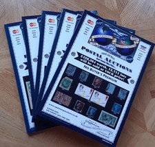 5x Universal Philatelic Auctions Catalogues Vol 30 -  34 Stamp Books 2008 - 2009