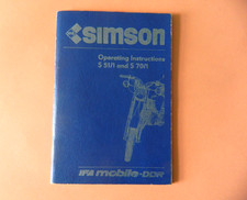 SIMSON HANDBOOK S51/1 S70/1
