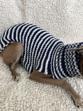 Hand Knitted Italian Greyhound Jumper/coat