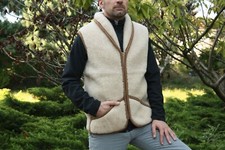 100% Merino Wool Vest WOOLMARK
