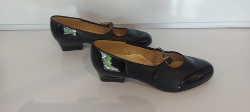 Gabor black leather mary - gabor, jane