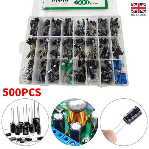 500pcs electrolytic capacitor - 500pcs,