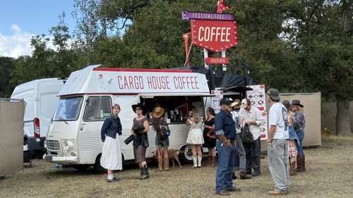 Mobile coffee van business - coffee,