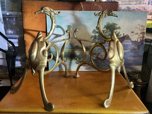 Brass art nouveau - brass,
