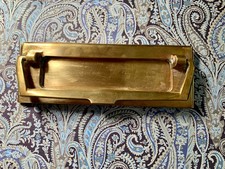 Large Vintage Solid Brass