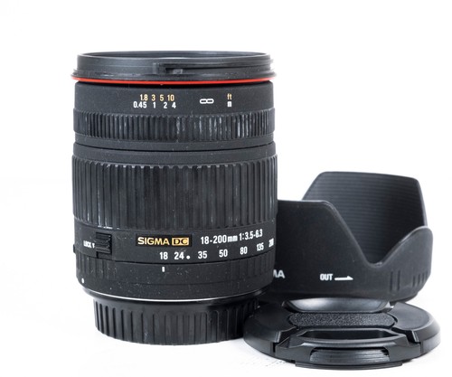 Sigma 200mm 6 3 dc - 18-200mm, f3.5-6.3