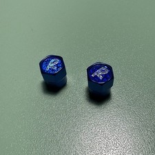 Pair Blue Aluminium Raleigh