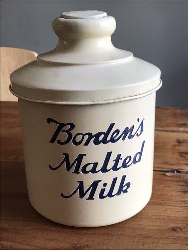 1950 borden malted milk - 1950's,