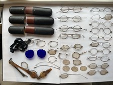 Georgian / Victorian Spectacles, Cut Steel, Pence Nes, Lorgnette, Early Examples