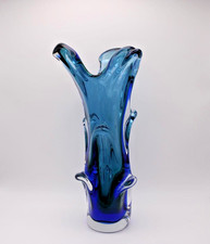 Vintage Bohemian art glass